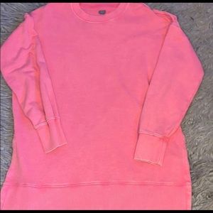 American Eagle/Aerie oversized pink sweatshirt